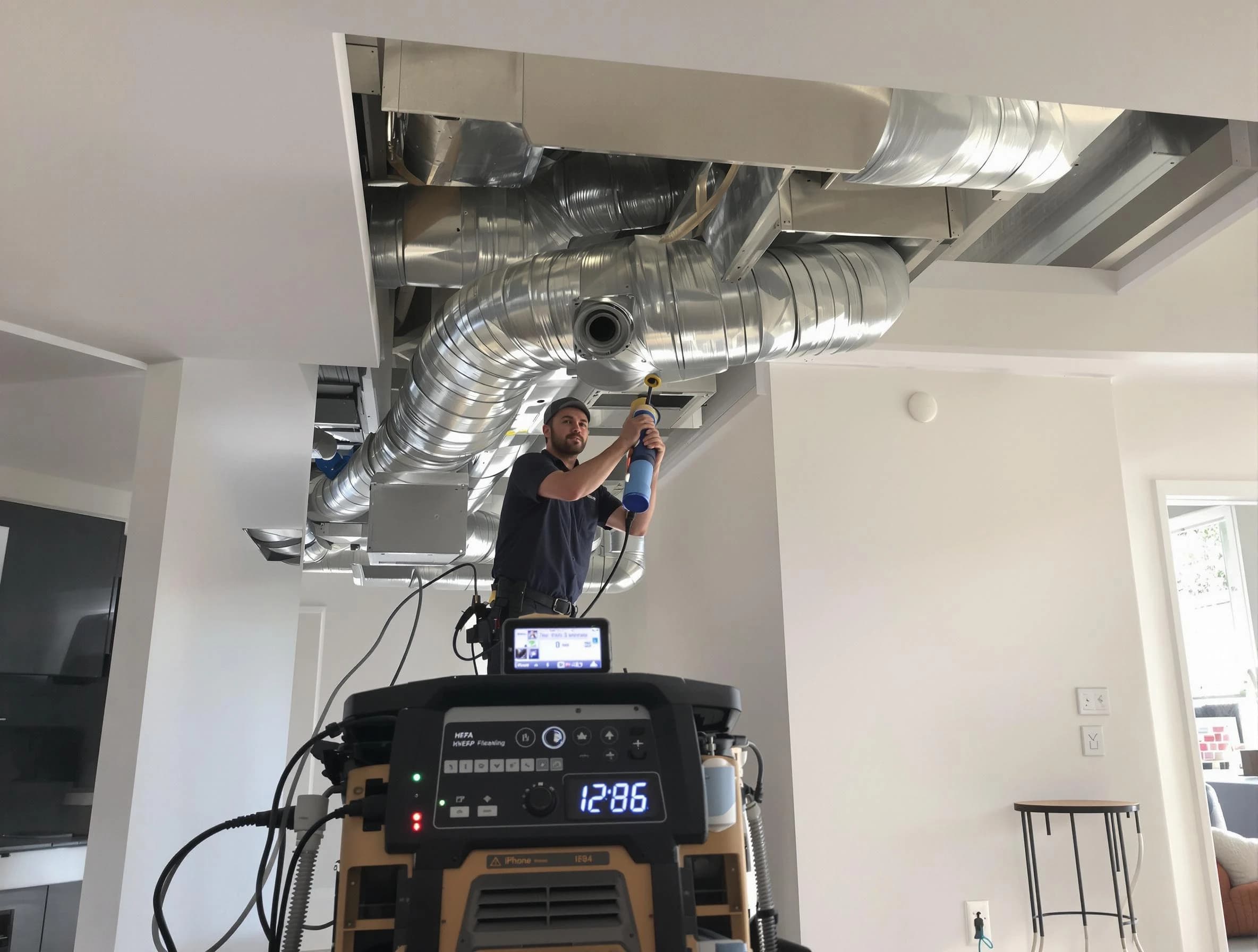 Advanced pure air duct cleaning by Greenbrier Air Duct Cleaning in Greenbrier