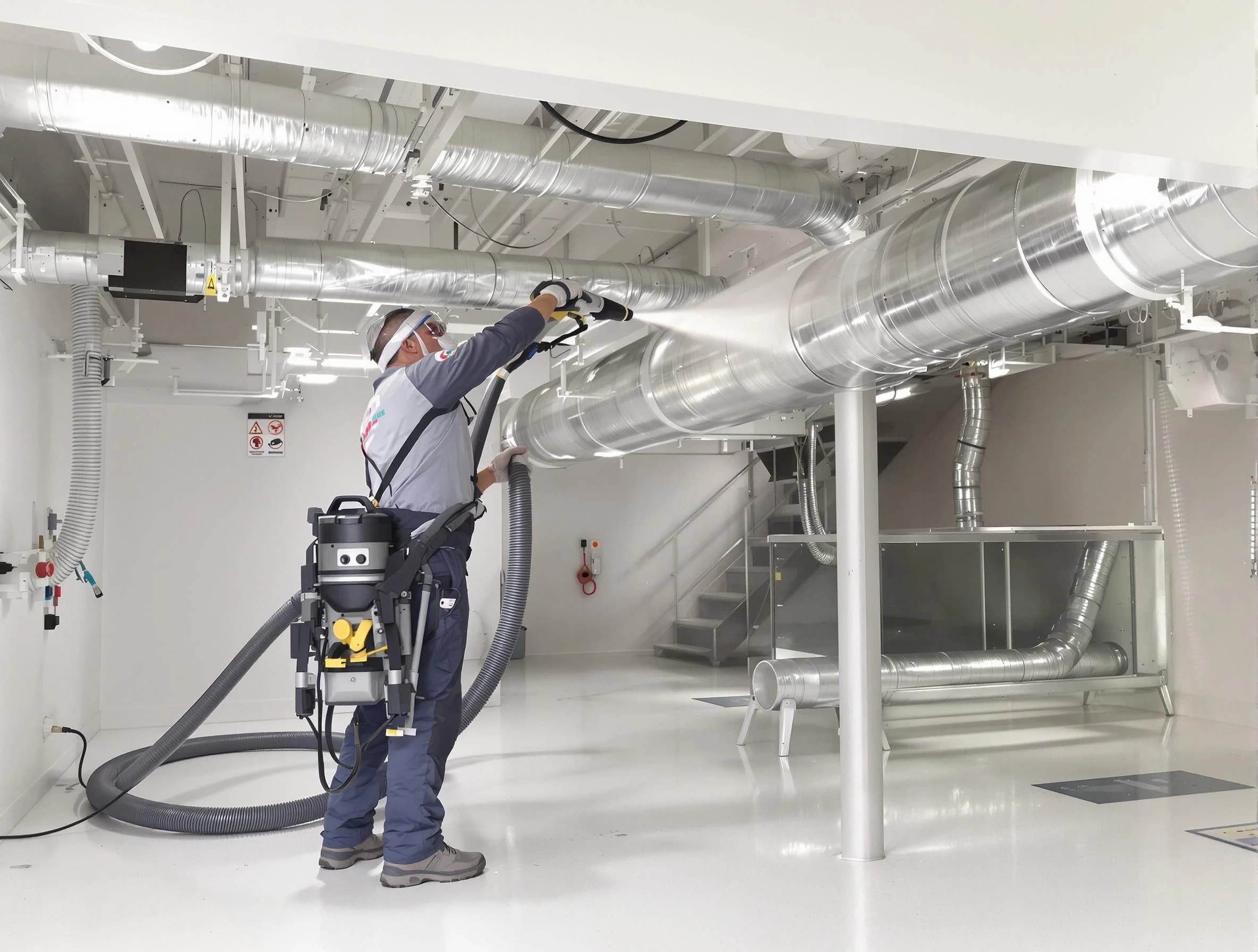 Professional central duct cleaning by Greenbrier Air Duct Cleaning in Greenbrier