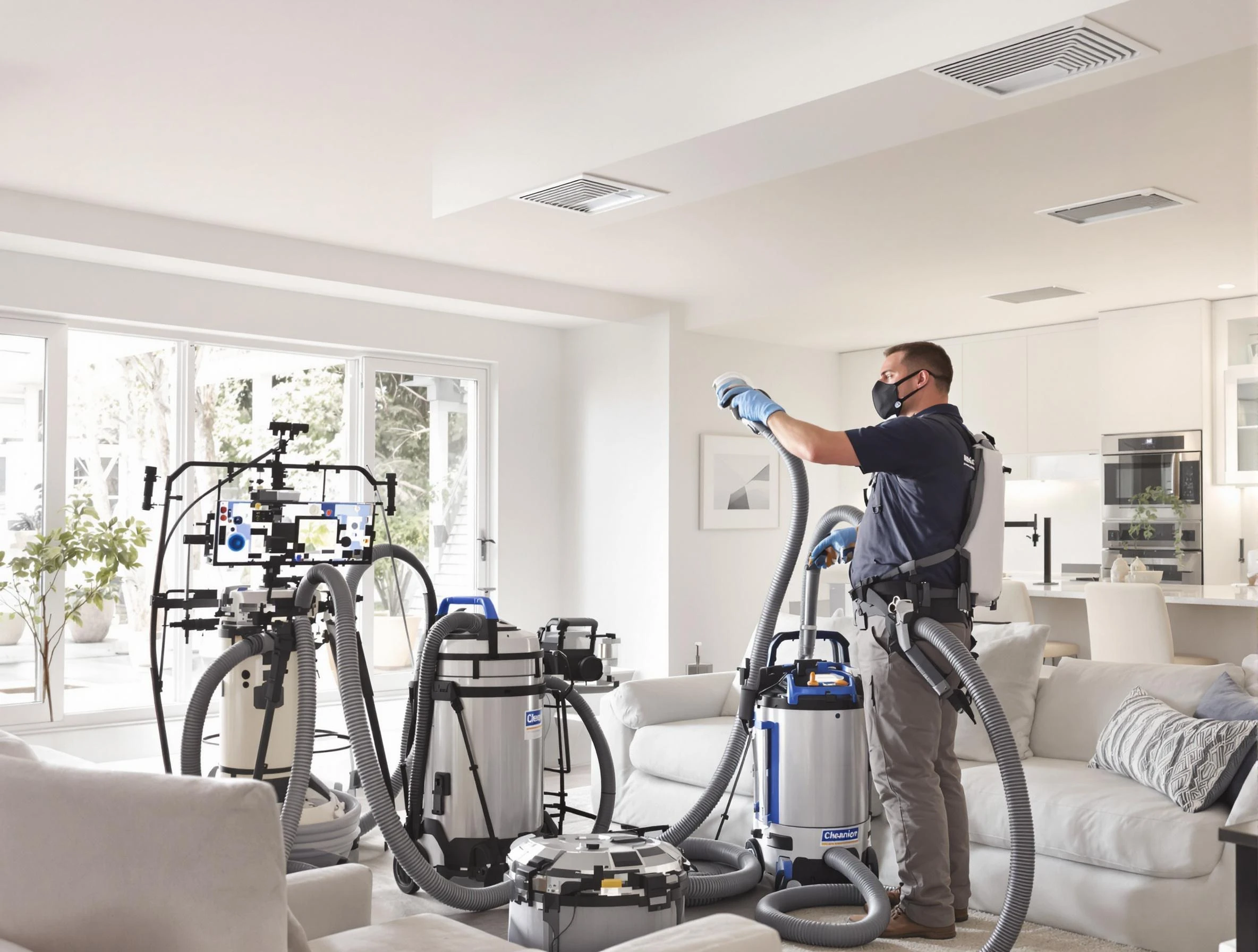 Professional AC duct cleaning by Greenbrier Air Duct Cleaning in Greenbrier