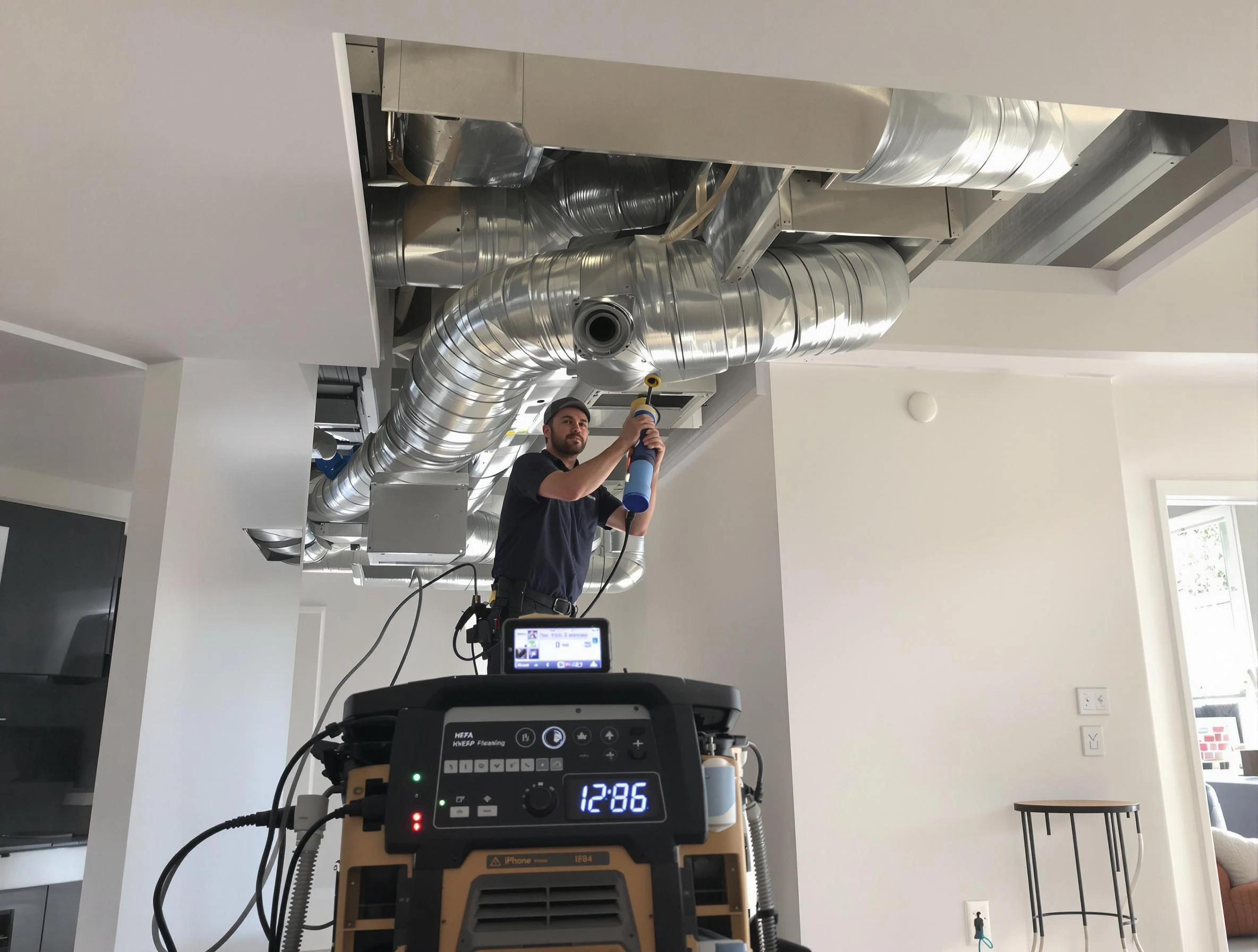 Advanced pure air duct cleaning by Greenbrier Air Duct Cleaning in Greenbrier